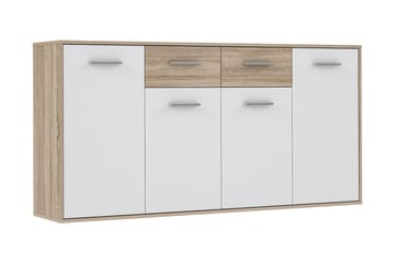 Haba Skjenk 34x162 cm - Brun / Hvit - Oppbevaring - Oppbevaringsmøbler - Sideboard & skjenk