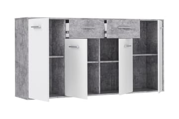 Haba Skjenk 34x162 cm - Grå - Oppbevaring - Oppbevaringsmøbler - Sideboard & skjenk