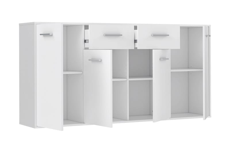 Haba Skjenk 34x162 cm - Hvit - Oppbevaring - Oppbevaringsmøbler - Sideboard & skjenk