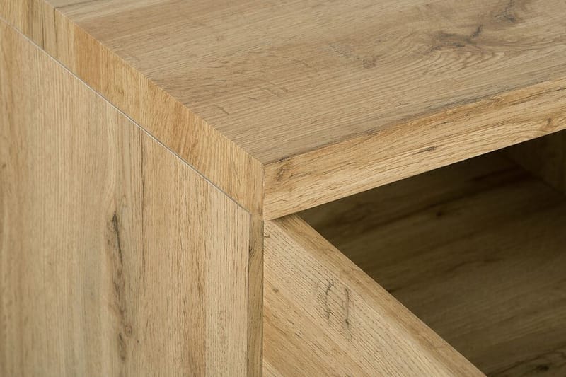Harvley Skjenk med 2 Dører i Tre med Metallben - Brun - Oppbevaring - Oppbevaringsmøbler - Sideboard & skjenk