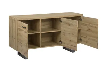 Harvley Skjenk med 3 Dører - Tre/Natur - Oppbevaring - Oppbevaringsmøbler - Sideboard & skjenk