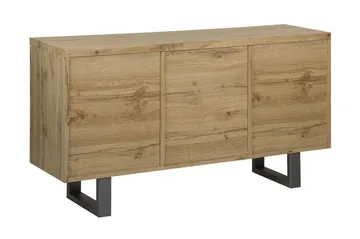 Harvley Skjenk med 3 Dører - Tre/Natur - Oppbevaring - Oppbevaringsmøbler - Sideboard & skjenk