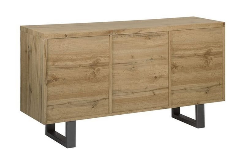Harvley Skjenk med 3 Dører - Tre/Natur - Oppbevaring - Oppbevaringsmøbler - Sideboard & skjenk