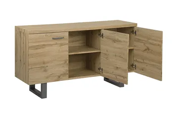 Harvley Skjenk med 3 Dører - Tre/Natur - Oppbevaring - Oppbevaringsmøbler - Sideboard & skjenk