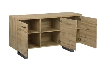 Harvley Skjenk med 3 Dører - Tre/Natur - Oppbevaring - Oppbevaringsmøbler - Sideboard & skjenk