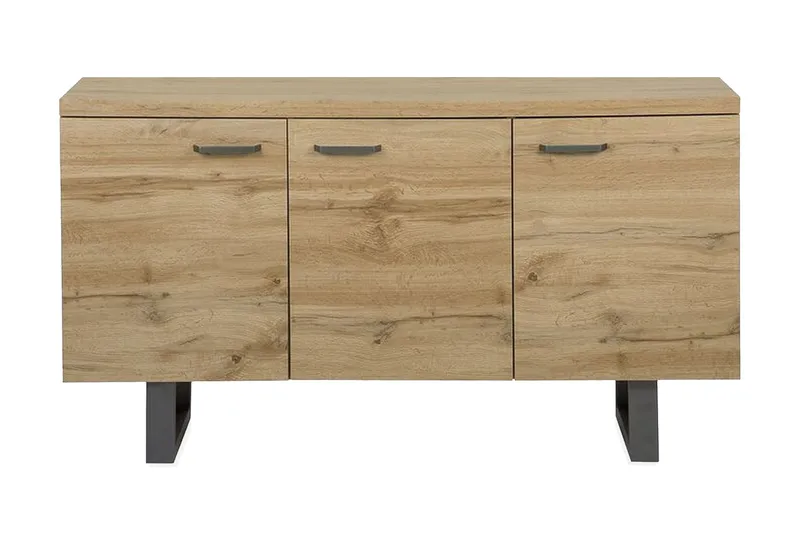 Harvley Skjenk med 3 Dører - Tre/Natur - Oppbevaring - Oppbevaringsmøbler - Sideboard & skjenk