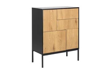Hasslevik Skjenk i Tre med Metallben - Brun - Oppbevaring - Oppbevaringsmøbler - Sideboard & skjenk