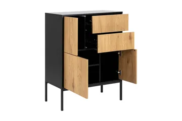 Hasslevik Skjenk i Tre med Metallben - Brun - Oppbevaring - Oppbevaringsmøbler - Sideboard & skjenk
