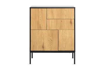 Hasslevik Skjenk i Tre med Metallben - Brun - Oppbevaring - Oppbevaringsmøbler - Sideboard & skjenk
