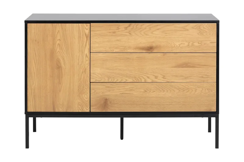 Hasslevik Skjenk i Tre med Metallben - Natur - Oppbevaring - Oppbevaringsmøbler - Sideboard & skjenk