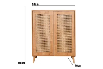 Hazeran Skjenk 40 cm - Eik - Oppbevaring - Oppbevaringsmøbler - Sideboard & skjenk
