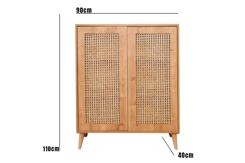 Hazeran Skjenk 40 cm - Eik - Oppbevaring - Oppbevaringsmøbler - Sideboard & skjenk