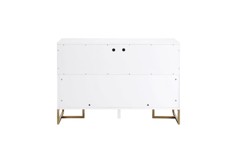 Herringbone Skjenk 122x48 cm Hvit - CosmoLiving - Oppbevaring - Oppbevaringsmøbler - Sideboard & skjenk