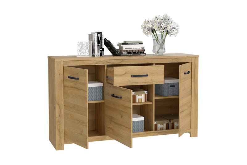 Hovencamp Skjenk 42x161 cm - Brun - Oppbevaring - Oppbevaringsmøbler - Sideboard & skjenk
