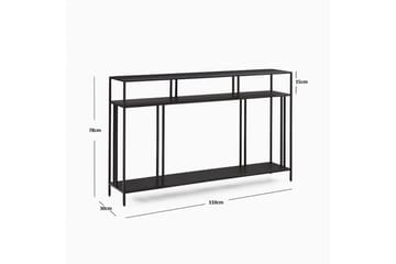 Hungirr Skjenk 110 cm - Svart - Oppbevaring - Oppbevaringsmøbler - Sideboard & skjenk