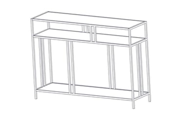Hungirr Skjenk 110 cm - Svart - Oppbevaring - Oppbevaringsmøbler - Sideboard & skjenk