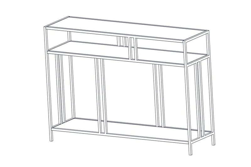 Hungirr Skjenk 110 cm - Svart - Oppbevaring - Oppbevaringsmøbler - Sideboard & skjenk