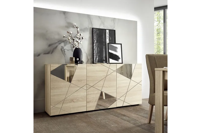 Hvittoria Sideboard 42x181 cm Beige - Lc Spa - Oppbevaring - Oppbevaringsmøbler - Sideboard & skjenk