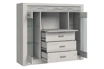 Indianapolis Skjenk 137x42x122 cm - Brun - Oppbevaring - Oppbevaringsmøbler - Sideboard & skjenk