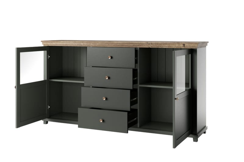 Ivreri skjenk 42x181 cm - Kaki / Natur - Oppbevaring - Oppbevaringsmøbler - Sideboard & skjenk