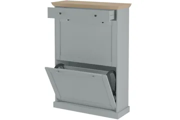 Jundapah Skjenk 80x30 cm - Grå/Brun - Oppbevaring - Oppbevaringsmøbler - Sideboard & skjenk