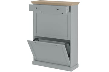 Jundapah Skjenk 80x30 cm - Grå/Brun - Oppbevaring - Oppbevaringsmøbler - Sideboard & skjenk