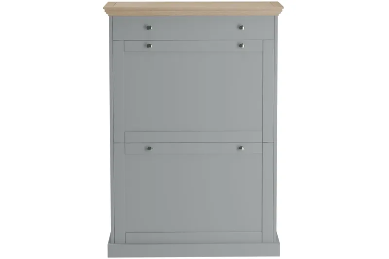 Jundapah Skjenk 80x30 cm - Grå/Brun - Oppbevaring - Oppbevaringsmøbler - Sideboard & skjenk