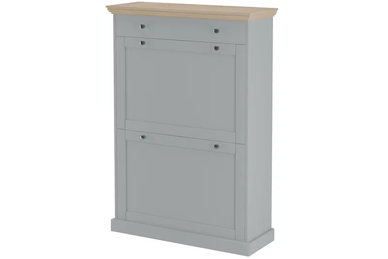 Jundapah Skjenk 80x30 cm - Grå/Brun - Oppbevaring - Oppbevaringsmøbler - Sideboard & skjenk