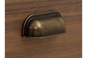 Kagami Skjenk 175x38 cm - Grå/Brun - Oppbevaring - Oppbevaringsmøbler - Sideboard & skjenk