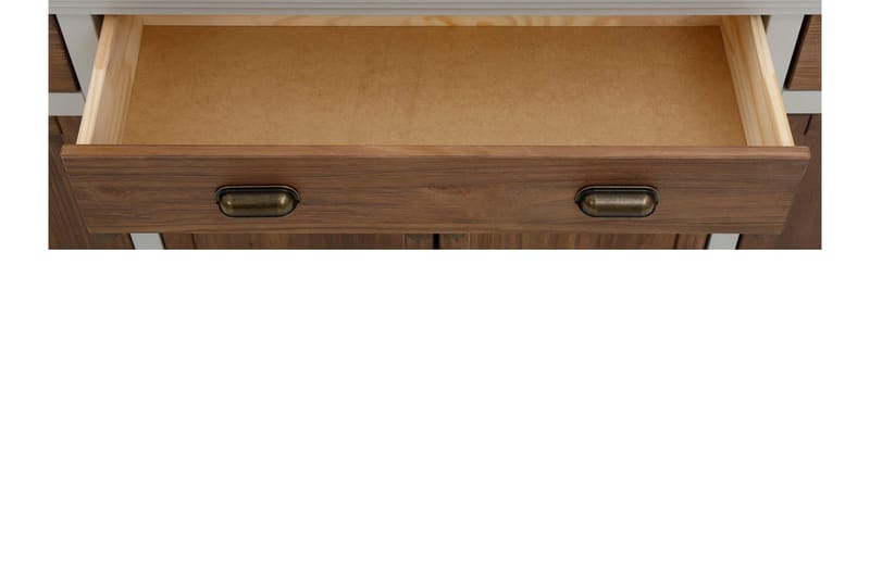 Kagami Skjenk 175x38 cm - Grå/Brun - Oppbevaring - Oppbevaringsmøbler - Sideboard & skjenk