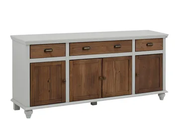 Kagami Skjenk 175x38 cm - Grå/Brun - Oppbevaring - Oppbevaringsmøbler - Sideboard & skjenk