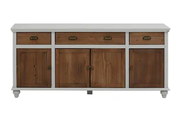 Kagami Skjenk 175x38 cm - Grå/Brun - Oppbevaring - Oppbevaringsmøbler - Sideboard & skjenk