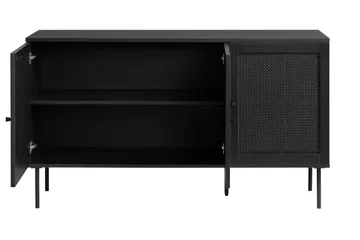 Kamello Sideboard 140 cm - Svart - Oppbevaring - Oppbevaringsmøbler - Sideboard & skjenk