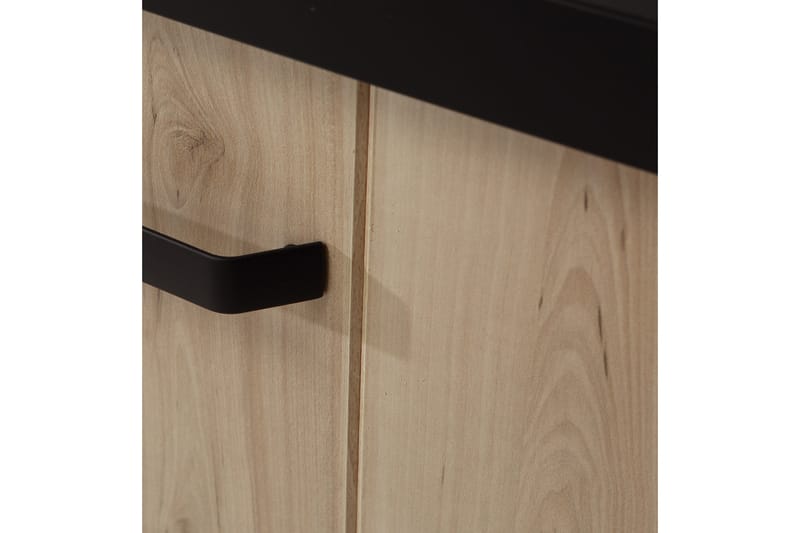 Konitsa Sideboard 52x160 cm - Brun/Svart - Oppbevaring - Oppbevaringsmøbler - Sideboard & skjenk