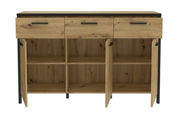 Koufalia Sideboard 40x140 cm - Brun/Svart - Oppbevaring - Oppbevaringsmøbler - Sideboard & skjenk