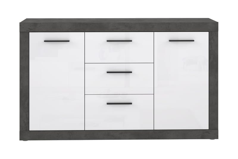 Kranea Sideboard 41x143 cm - Grå/Hvit - Oppbevaring - Oppbevaringsmøbler - Sideboard & skjenk