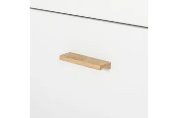 Lausanne Sideboard 136x40 cm - Hvit/Natur - Oppbevaring - Oppbevaringsmøbler - Sideboard & skjenk