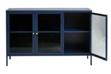 Lazarus Sideboard 3 delar 132 cm - Blå - Oppbevaring - Oppbevaringsmøbler - Sideboard & skjenk