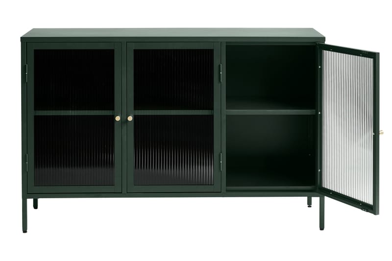 Lazarus Sideboard 3 delar 132 cm - Grønn - Oppbevaring - Oppbevaringsmøbler - Sideboard & skjenk