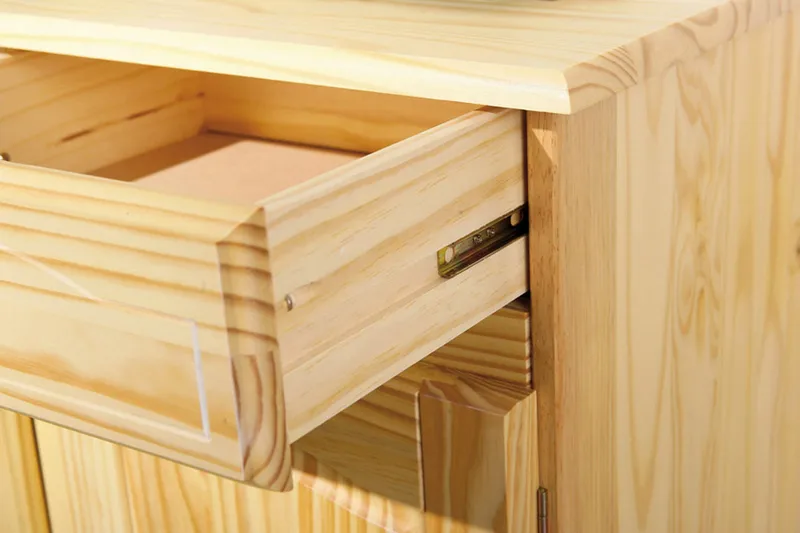 Leksand Skjenk 130 cm - Furu - Oppbevaring - Oppbevaringsmøbler - Sideboard & skjenk