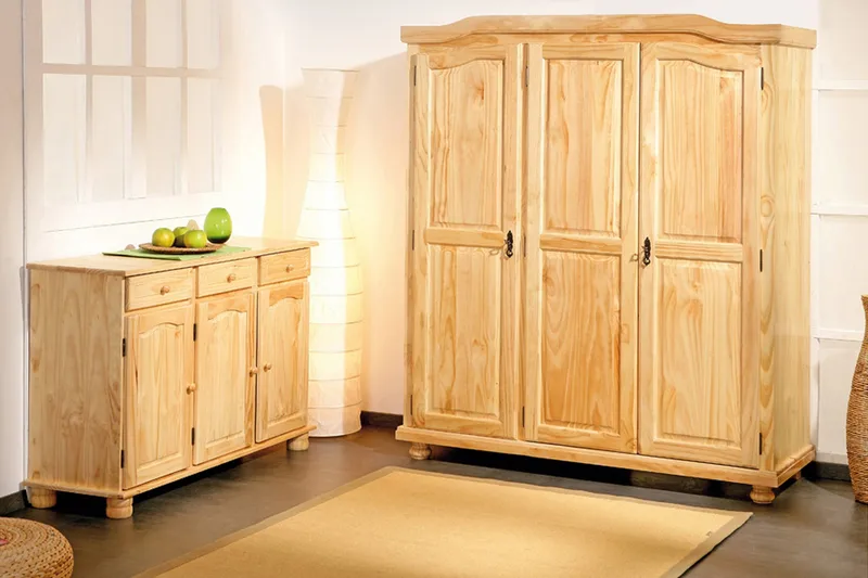 Leksand Skjenk 130 cm - Furu - Oppbevaring - Oppbevaringsmøbler - Sideboard & skjenk