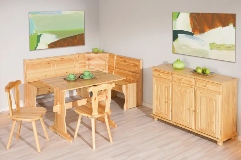 Leksand Skjenk 130 cm - Furu - Oppbevaring - Oppbevaringsmøbler - Sideboard & skjenk