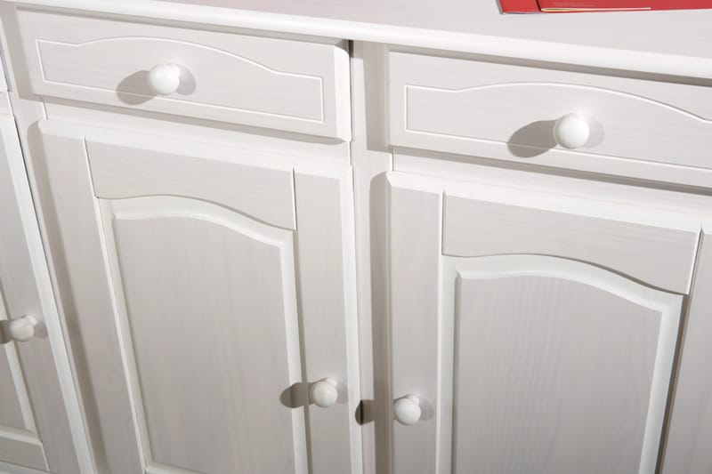 Leksand Skjenk 130 cm - Hvit - Oppbevaring - Oppbevaringsmøbler - Sideboard & skjenk