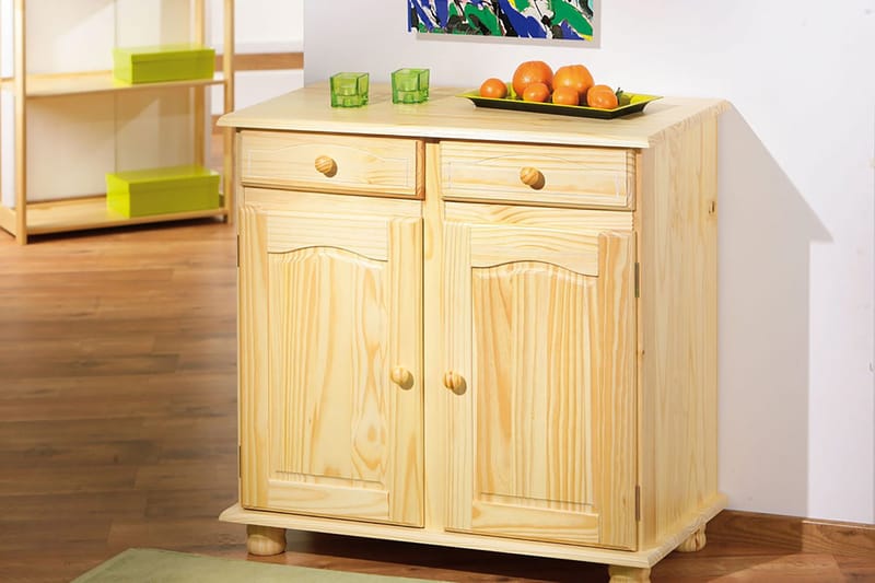 Leksand Skjenk 88 cm - Furu - Oppbevaring - Oppbevaringsmøbler - Sideboard & skjenk