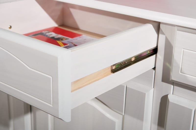 Leksand Skjenk 88 cm - Hvit - Oppbevaring - Oppbevaringsmøbler - Sideboard & skjenk