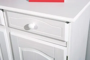 Leksand Skjenk 88 cm - Hvit - Oppbevaring - Oppbevaringsmøbler - Sideboard & skjenk