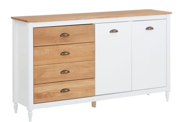 Lenham Sideboard 160x45 cm - Hvit - Oppbevaring - Oppbevaringsmøbler - Sideboard & skjenk
