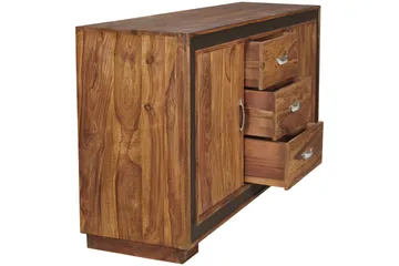 Luqman Skjenk 160x44 cm - Brun - Oppbevaring - Oppbevaringsmøbler - Sideboard & skjenk