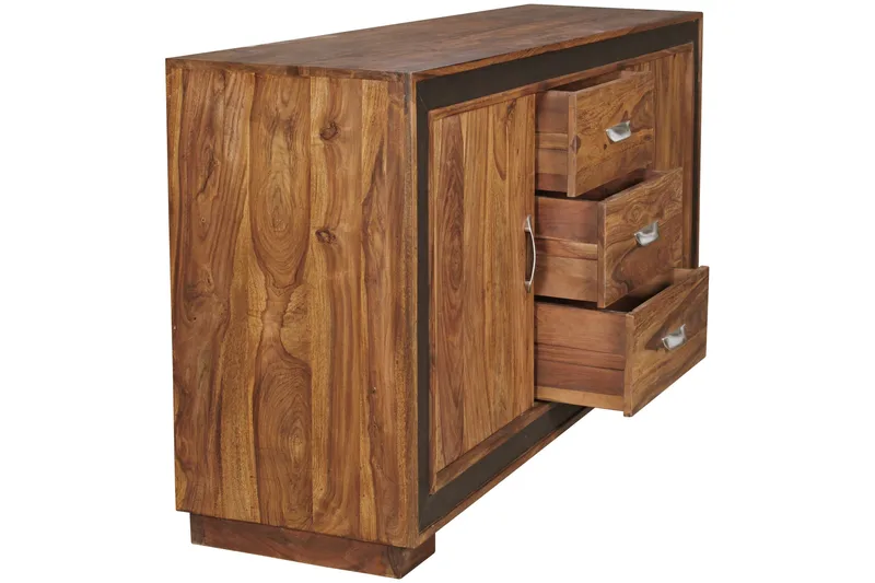 Luqman Skjenk 160x44 cm - Brun - Oppbevaring - Oppbevaringsmøbler - Sideboard & skjenk