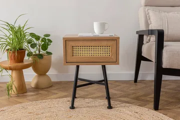 Makwana Skjenk 40 cm - Naturell - Oppbevaring - Oppbevaringsmøbler - Sideboard & skjenk
